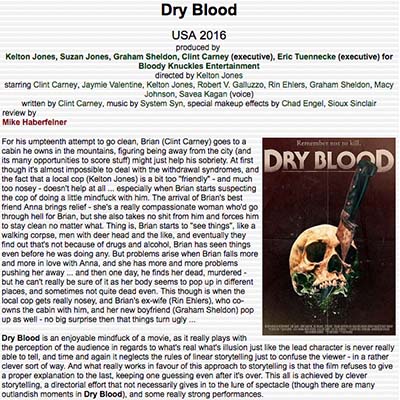 Dry Blood Film Review 